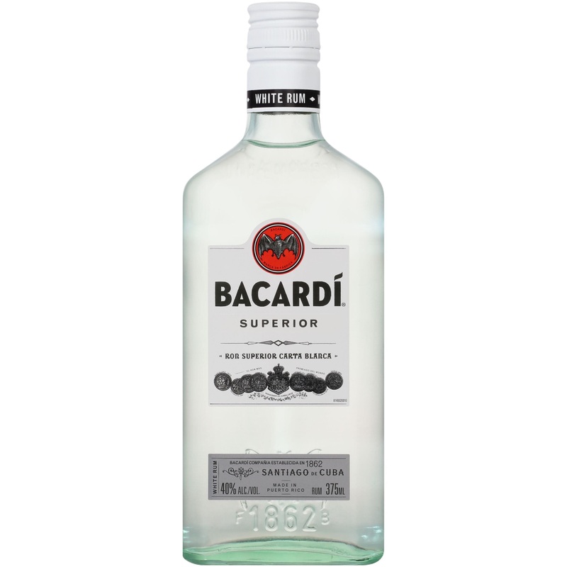 BACARDI RUM SUPERIOR 375ML