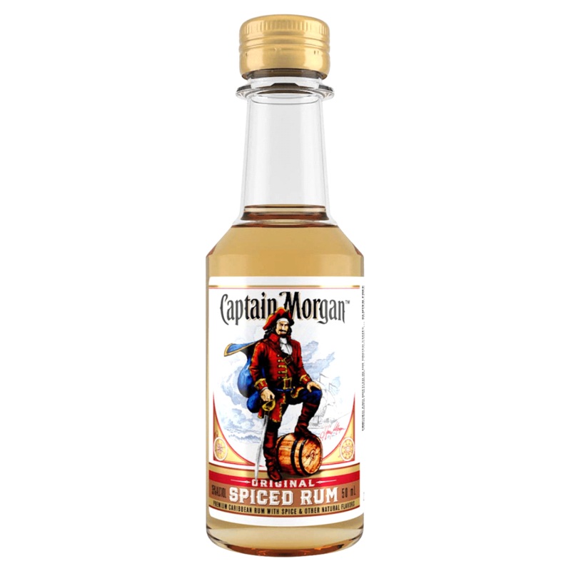 CAPTAIN MORGAN RUM SPICED 50ML