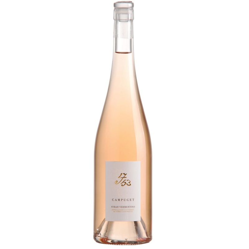 Chateau de Campuget Costieres de Nimes 1753 Syrah Vermentino Rose 750ml