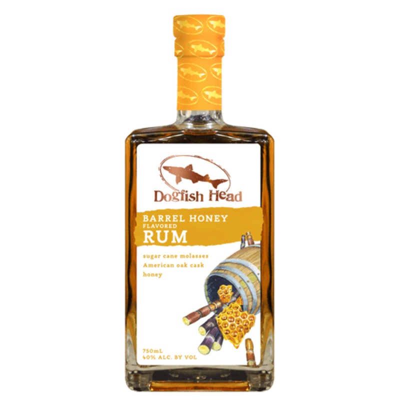 DOGFISH HEAD BARREL HONEY RUM 750ML
