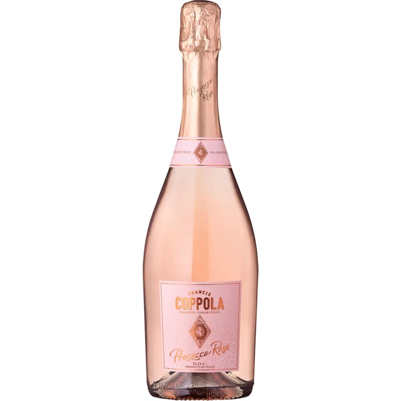 Francis Coppola Diamond Collection Prosecco Rose Extra Dry Italian Sparkling Wine 750ml