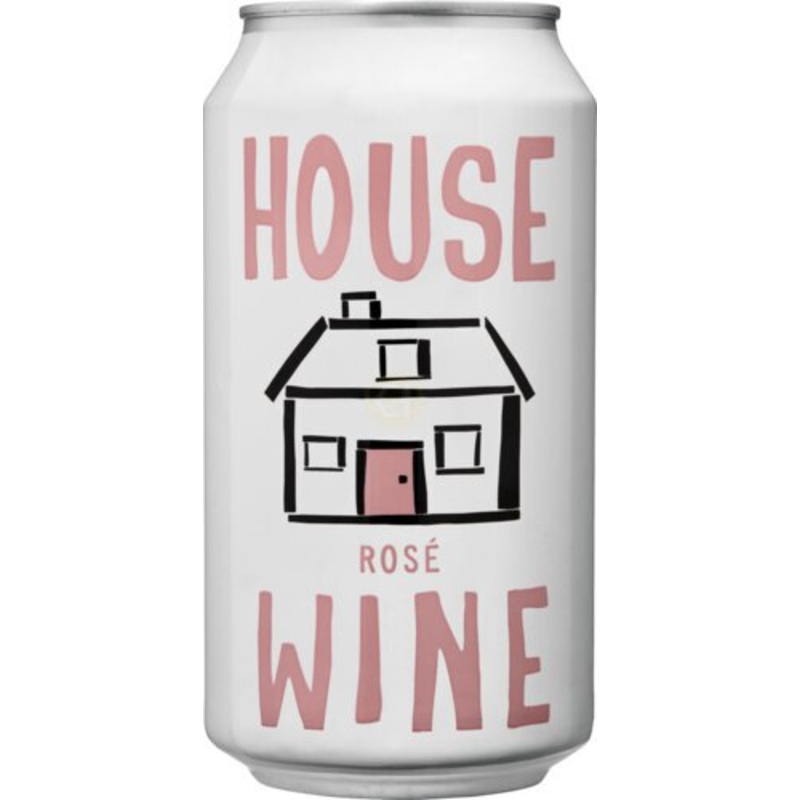 House Wine Rose Cans NV 375