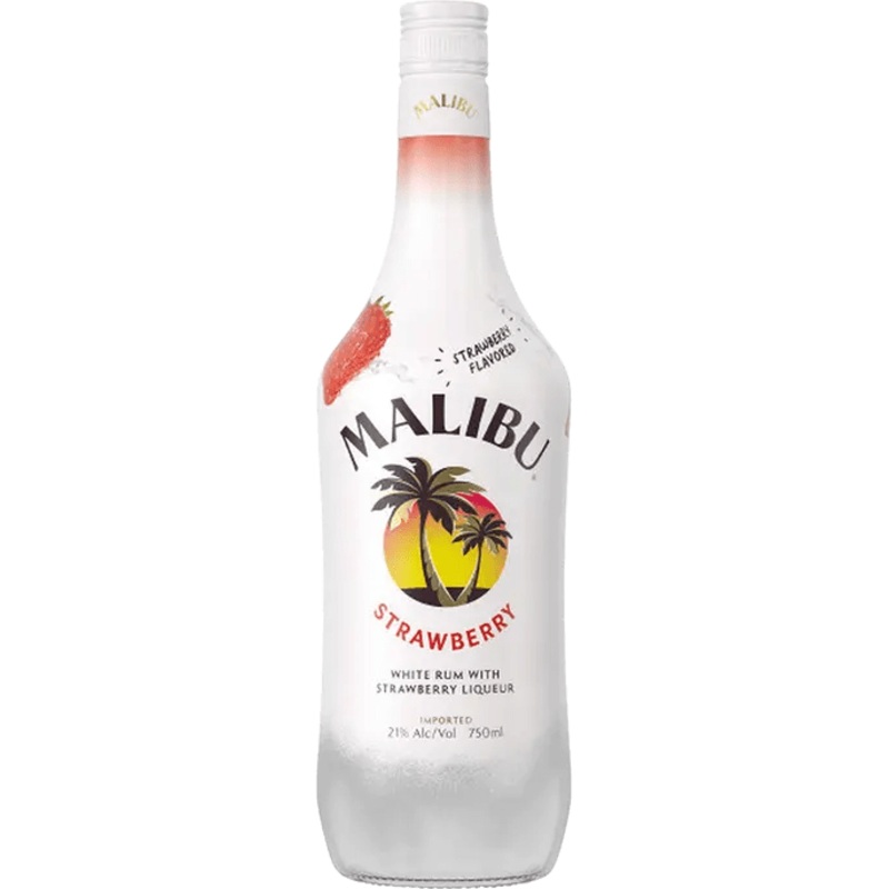 MALIBU RUM STRAWBERRY 750ML