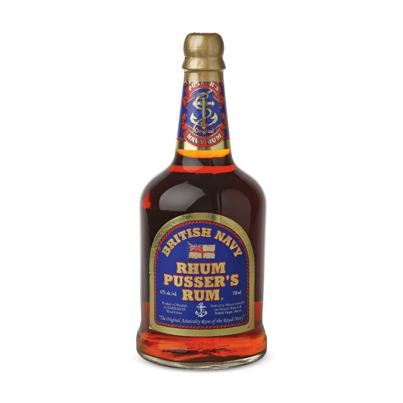 PUSSERS BRITISH NAVY RUM 750ML