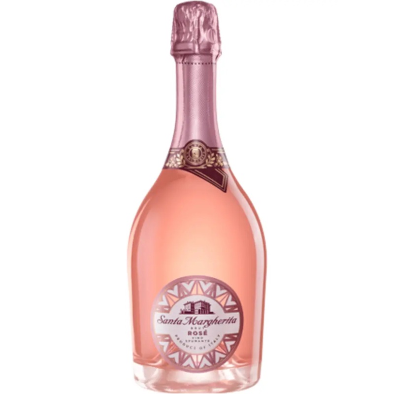 Santa Margherita Vino Spumante Rose Brut Italian Sparkling Wine 750ml