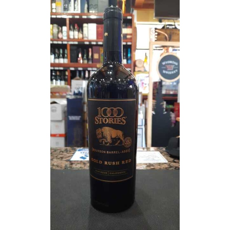 2019 1000 Stories Bourbon Barrel Aged Gold Rush Red Wine 750ml