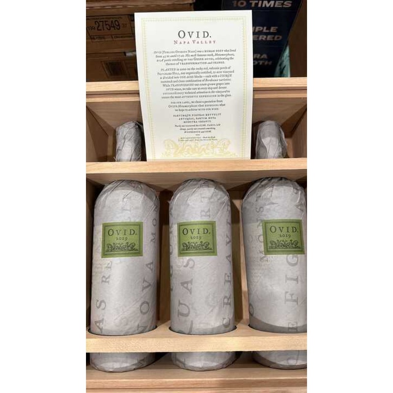 2019 Ovid Napa Valley Red Blend Very Rare Set of 3 750ml