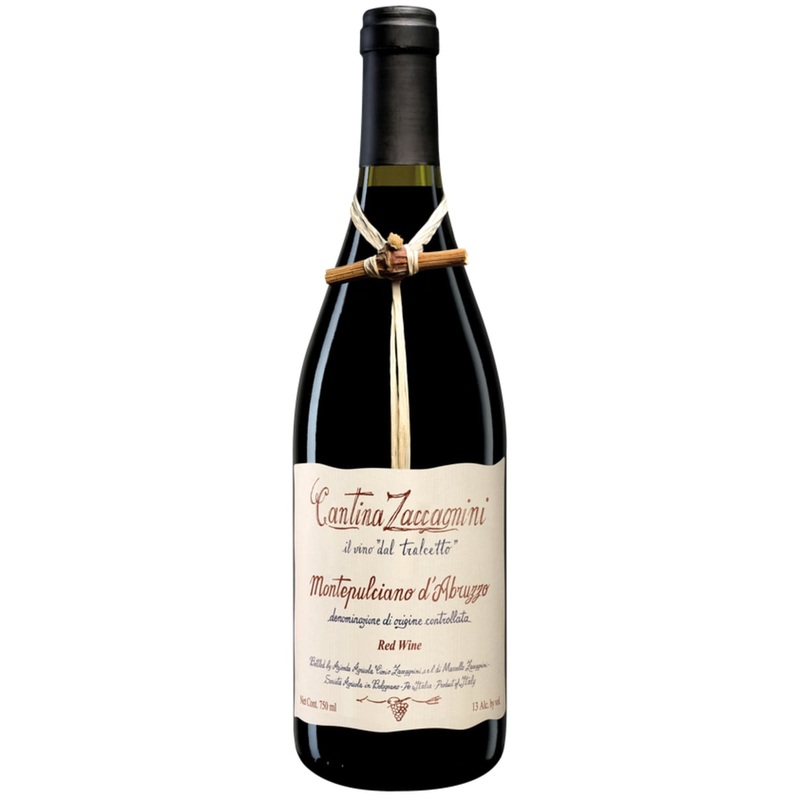Cantina Zaccagnini il vino dal tralcetto Montepulciano d'Abruzzo 750ml