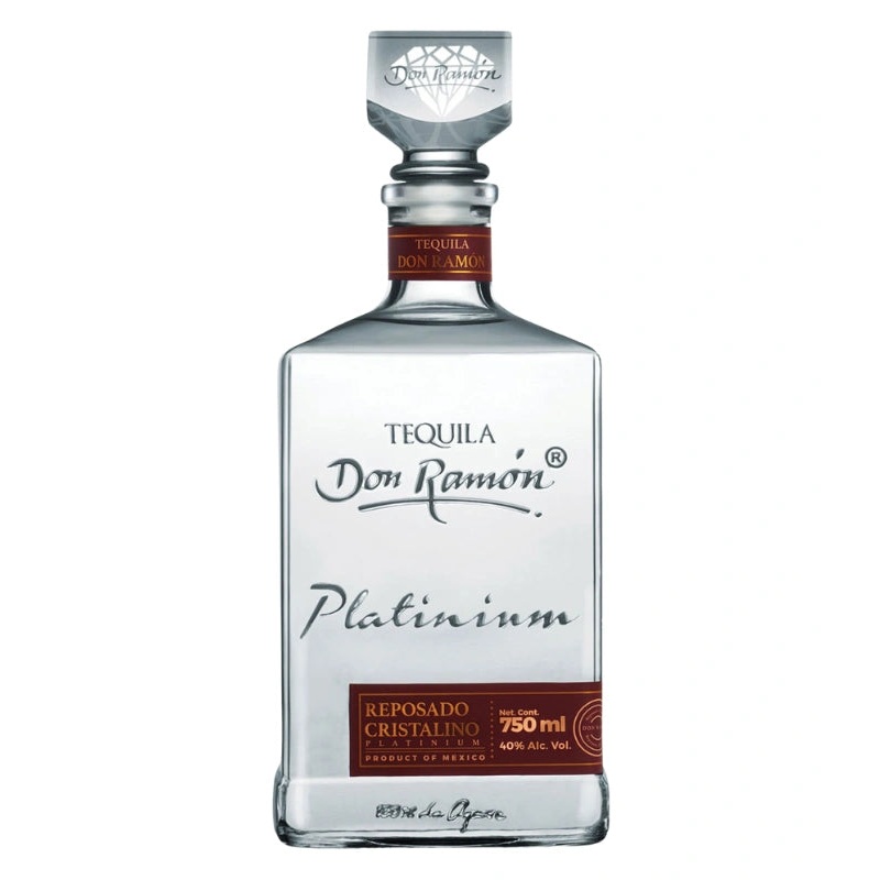 Don Ramon Platinum Tequila Reposado Cristalino 750mL