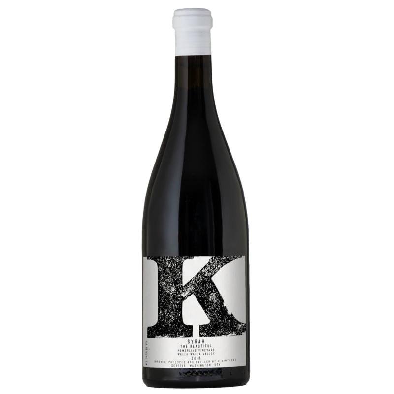 K Vintners 2019 Powerline Vineyard The Beautiful Syrah