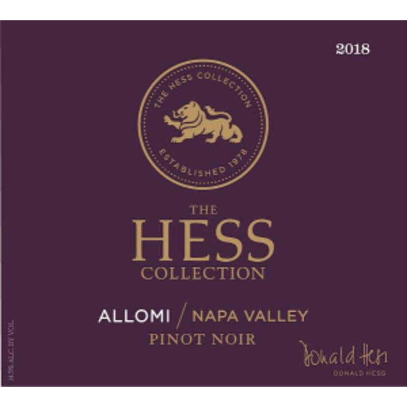 Hess Collection 2019 Hess Allomi Pinot Noir