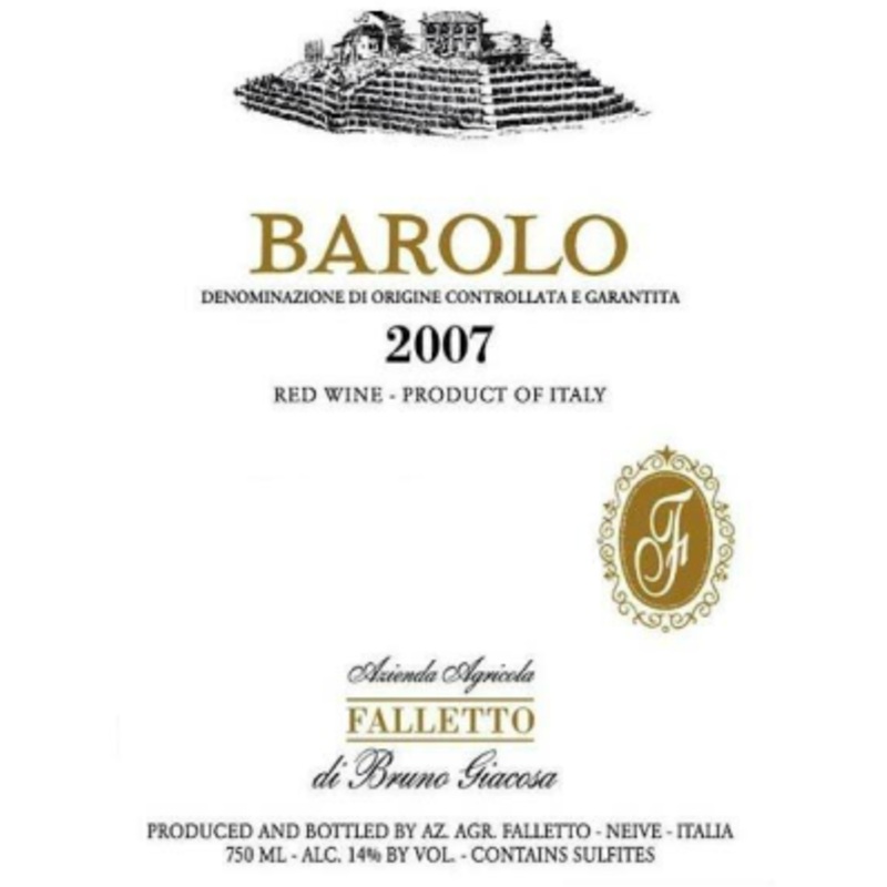 Bruno Giacosa 2018 B Giacosa Barolo Docg