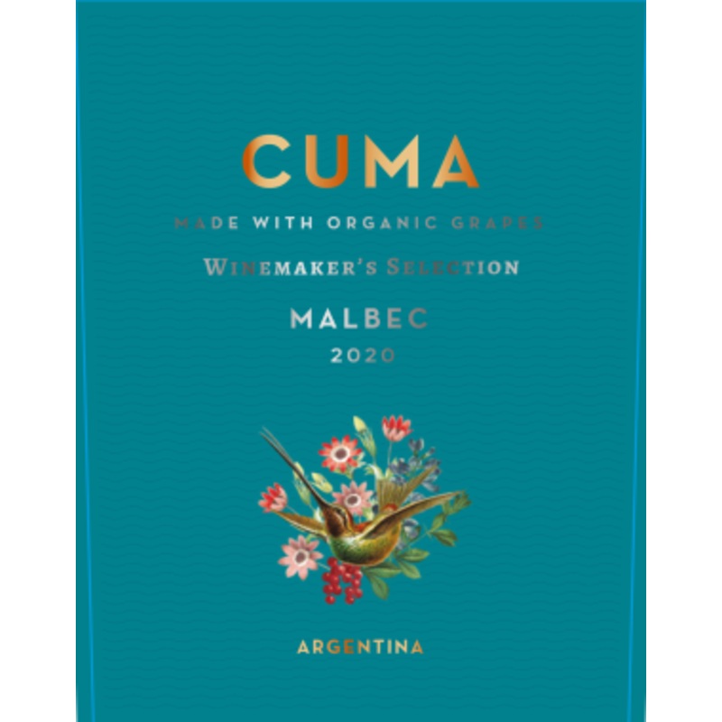 CUMA 2018 Cuma Organic Malbec