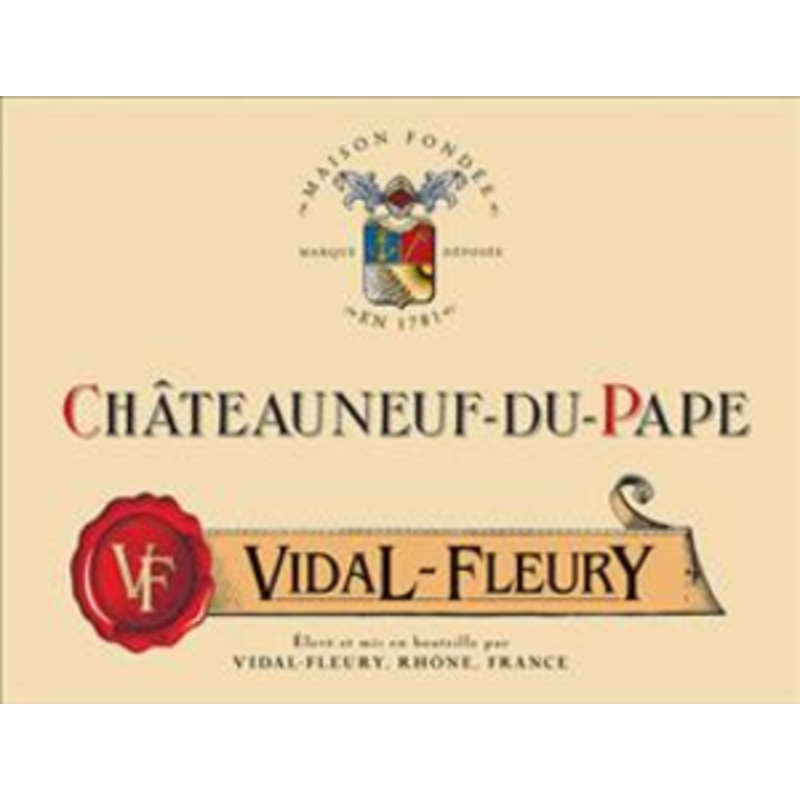 Vidal-Fleury 2017 Vidal Fleury Chateau Du Pape