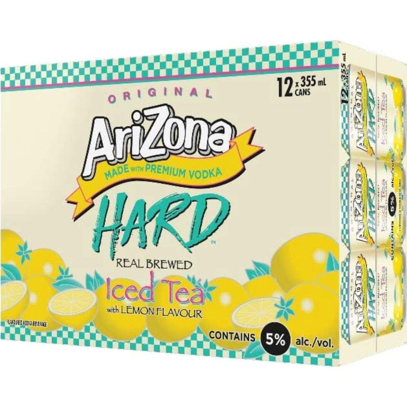 ARIZONA HARD LEMON ICED TEA 12PK