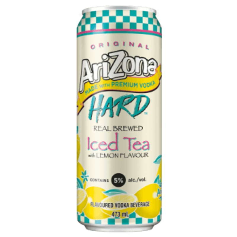 ARIZONA HARD LEMON ICED TEA 22OZ