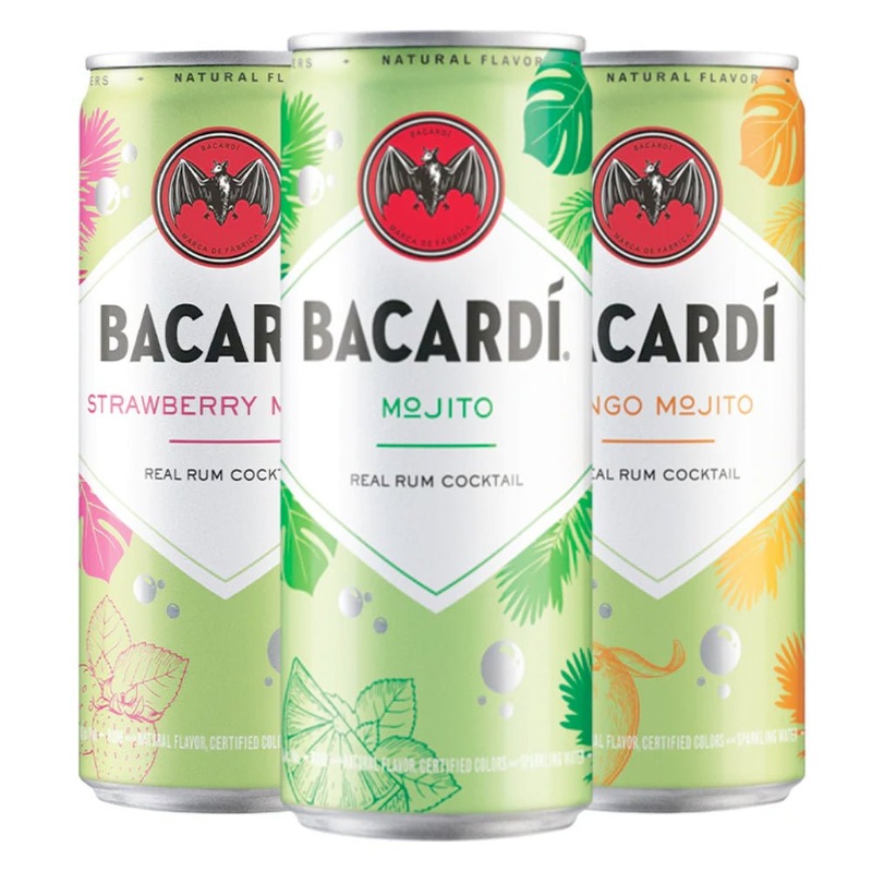 Bacard Mojito Cocktail Variety 6pk