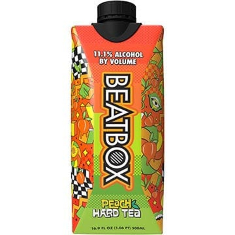 BEATBOX PEACH HARD TEA  500ML