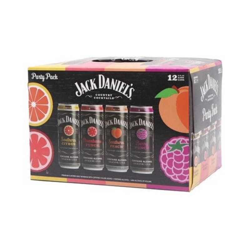 JACK DANIELS VARIETY 12PK CANS
