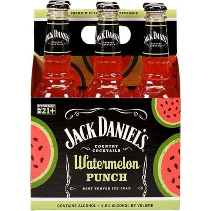 JACK DANIELS WATERMELON PUNCH 6PK