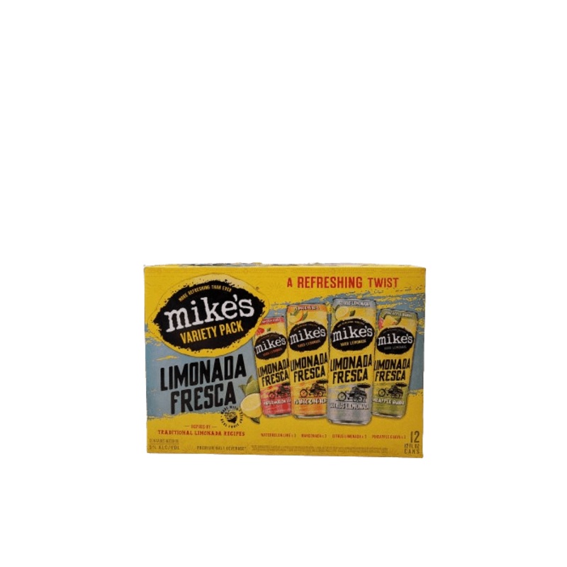 MIKE LIMONADA FRESCA VARIETY 12PK CAN