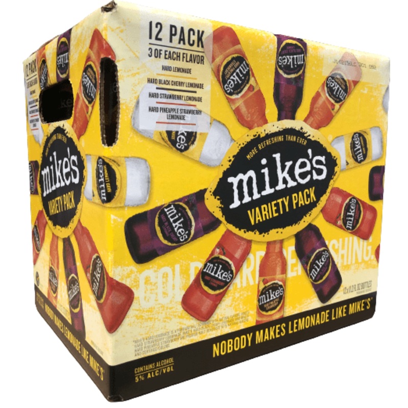 MIKE'S LEMONADE VARIETY 12PK BTL