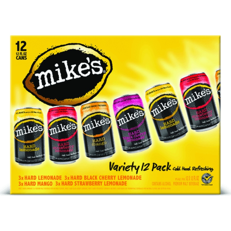 MIKE'S LEMONADE VARIETY 12PK CAN