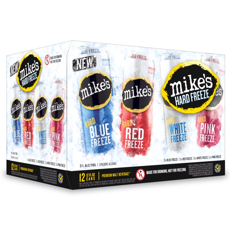 MIKES HARD FREEZE VARIETY 12PK