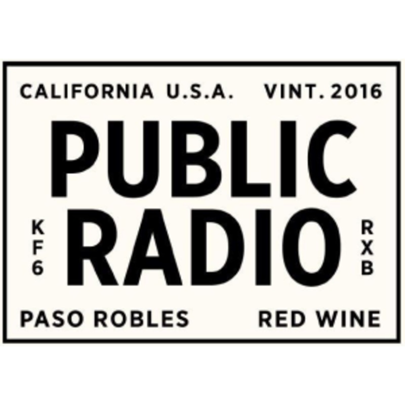 Public Radio 2018 Paso Robles Red