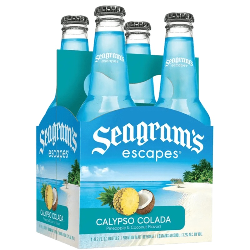 SEAGRAMS CALYPSO COLADA 4PK BTL