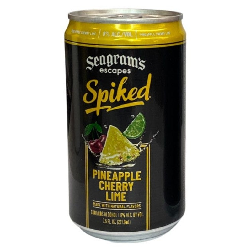 SEAGRAMS SPIKED PINEAPPLE CHERRY LIME 7.5OZ