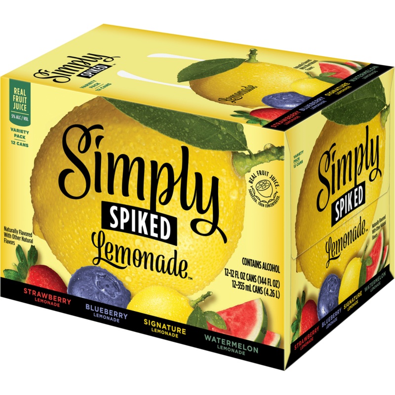SIMPLY SPIKED LEMONADE VARIETY 12PK
