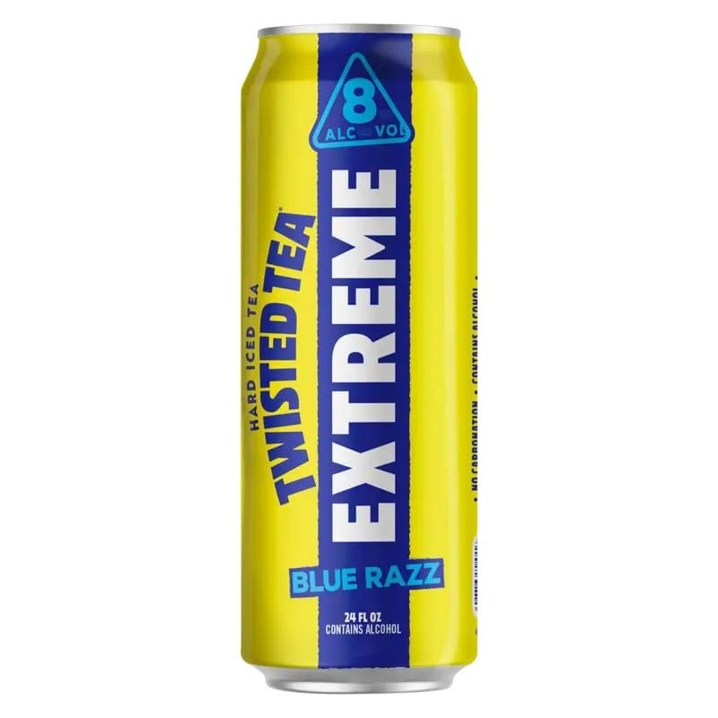 TWISTED TEA EXTREME BLUE RAZZ 24OZ