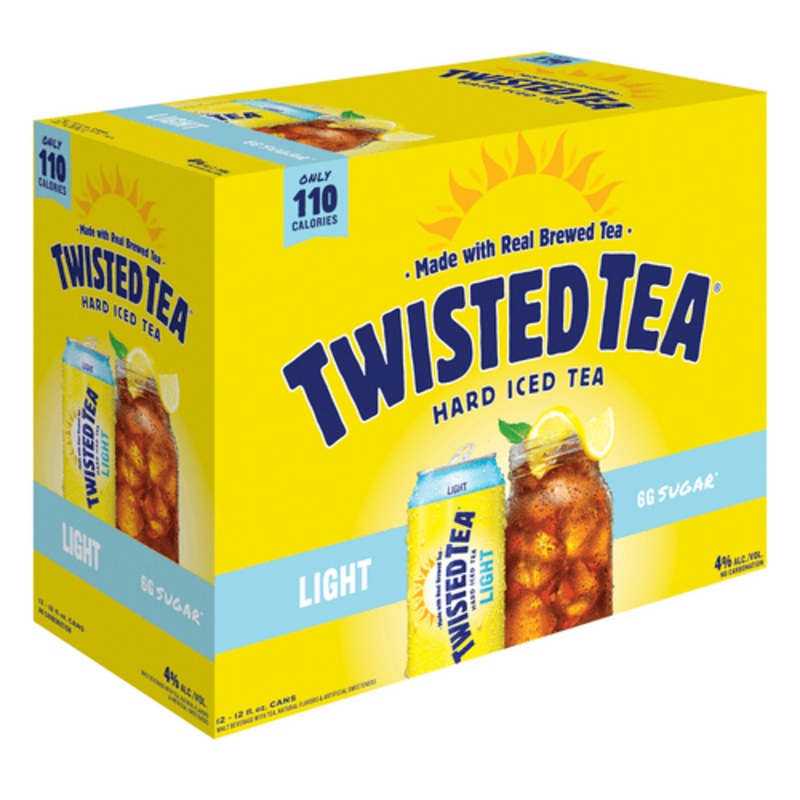 TWISTED TEA LIGHT 12PK CAN