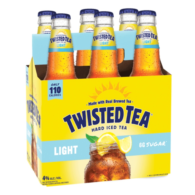 TWISTED TEA LIGHT 6PK BTL