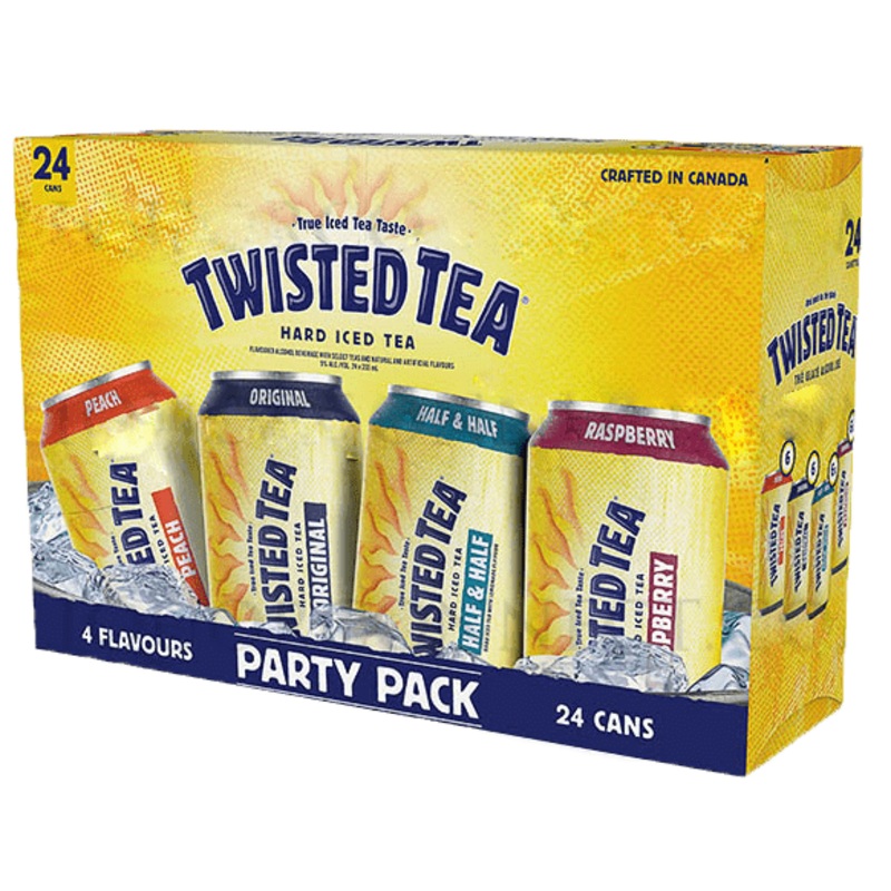 TWISTED TEA PARTY VARIETY  24PK