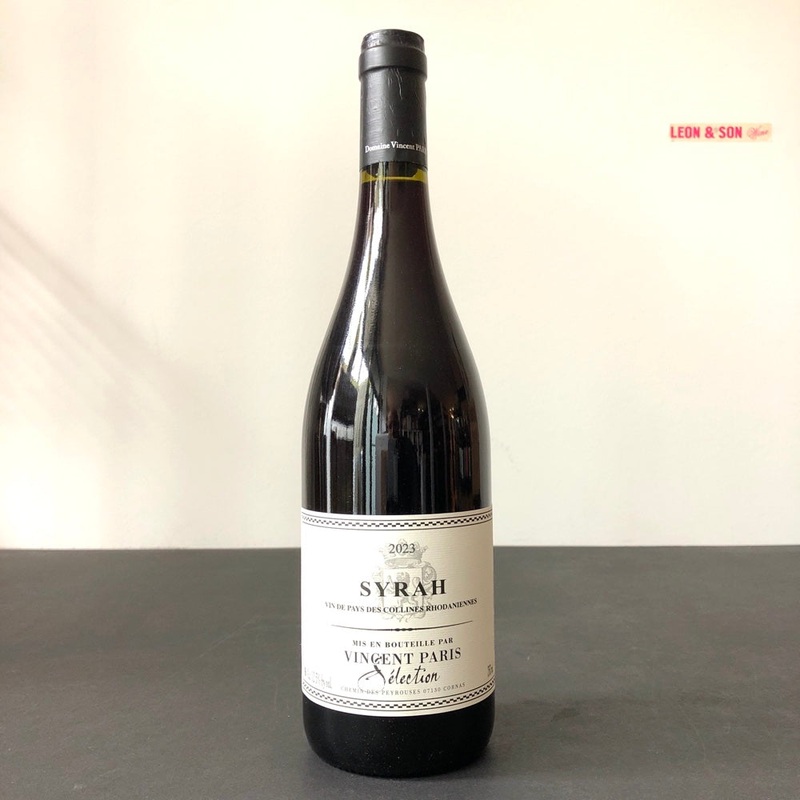 2023 Domaine Vincent Paris Selection Syrah, IGP Collines Rhodaniennes, France