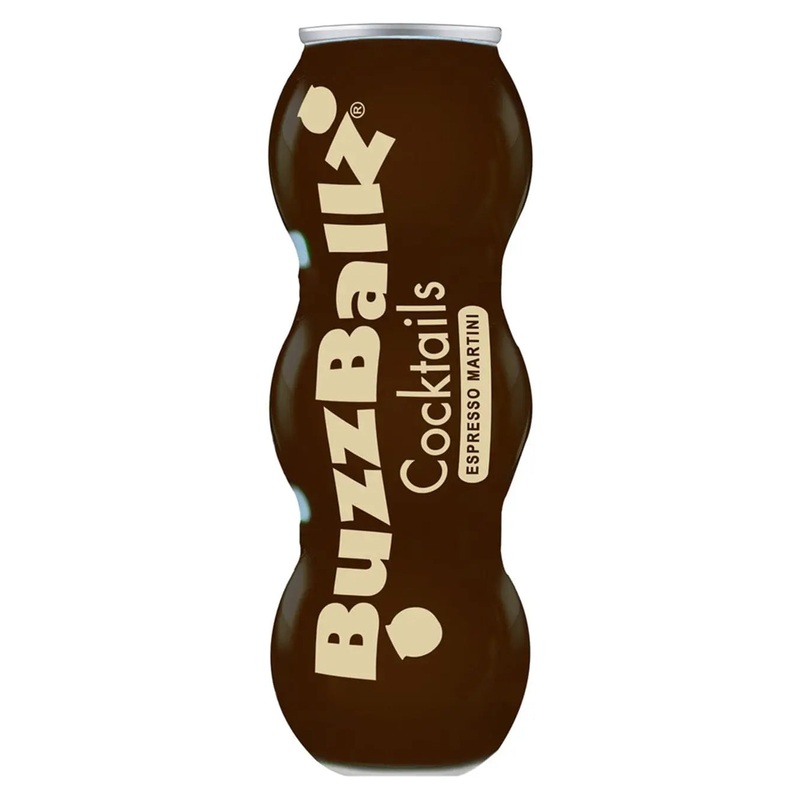 BuzzBallz Espresso Martini Cocktail, 3 x 200 ml