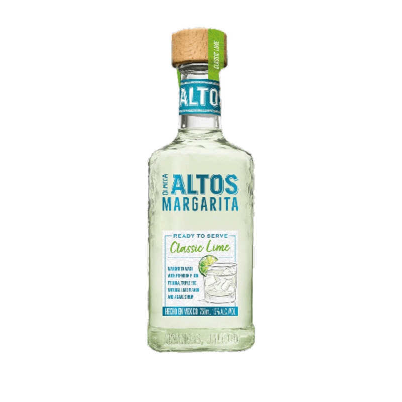 OLMECA ALTOS RTD MARGARITA LIME 750ML