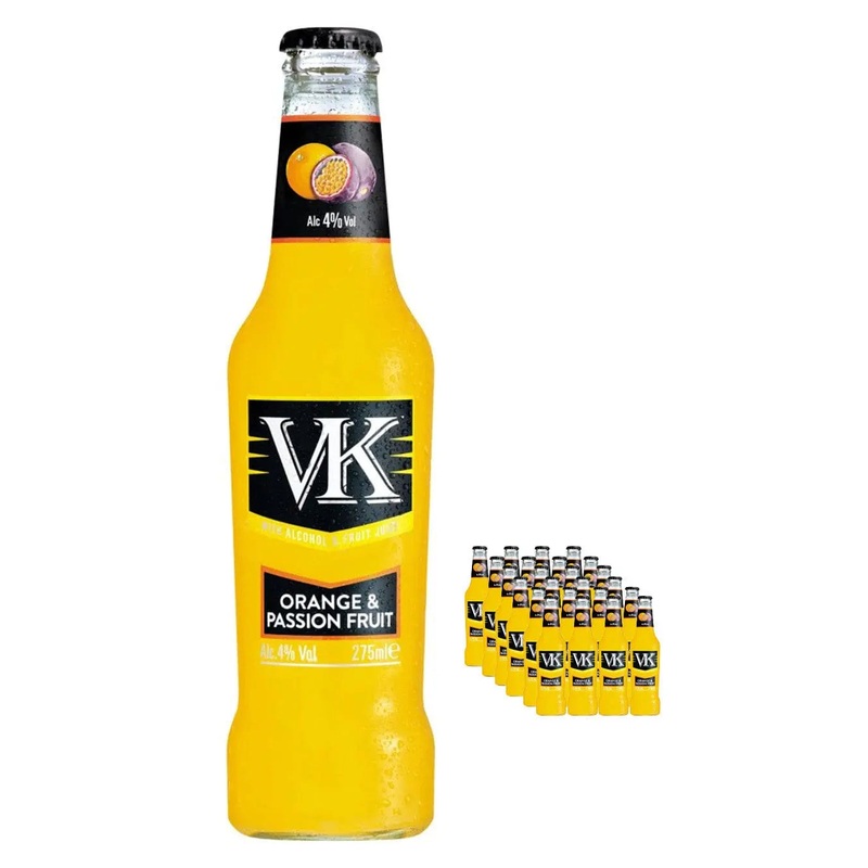 VK Orange & Passion Multipack, 24 x 275 ml