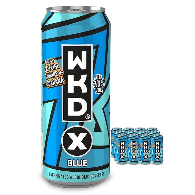 WKD X Blue Multipack, 12 x 500 ml