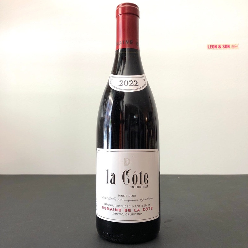 2023 Domaine de la Cote 'La Cote' Pinot Noir, Santa Rita Hills, USA