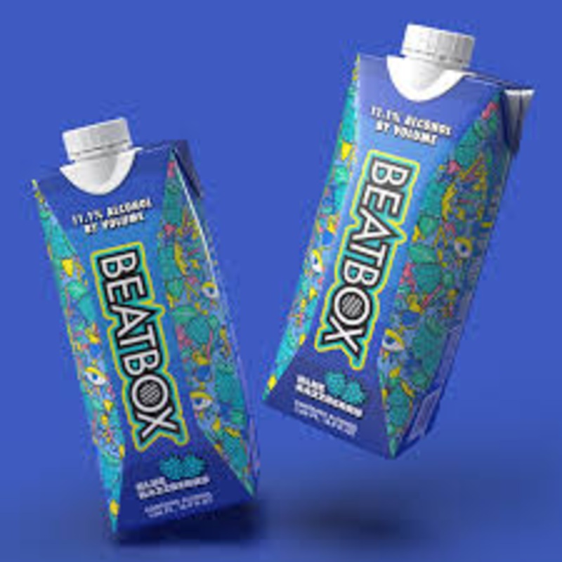 Beatbox Blue raspberry 4pack