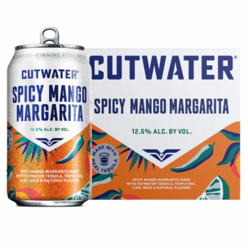 Cutwater Spicy Mango 12oz 4 Pack Cans