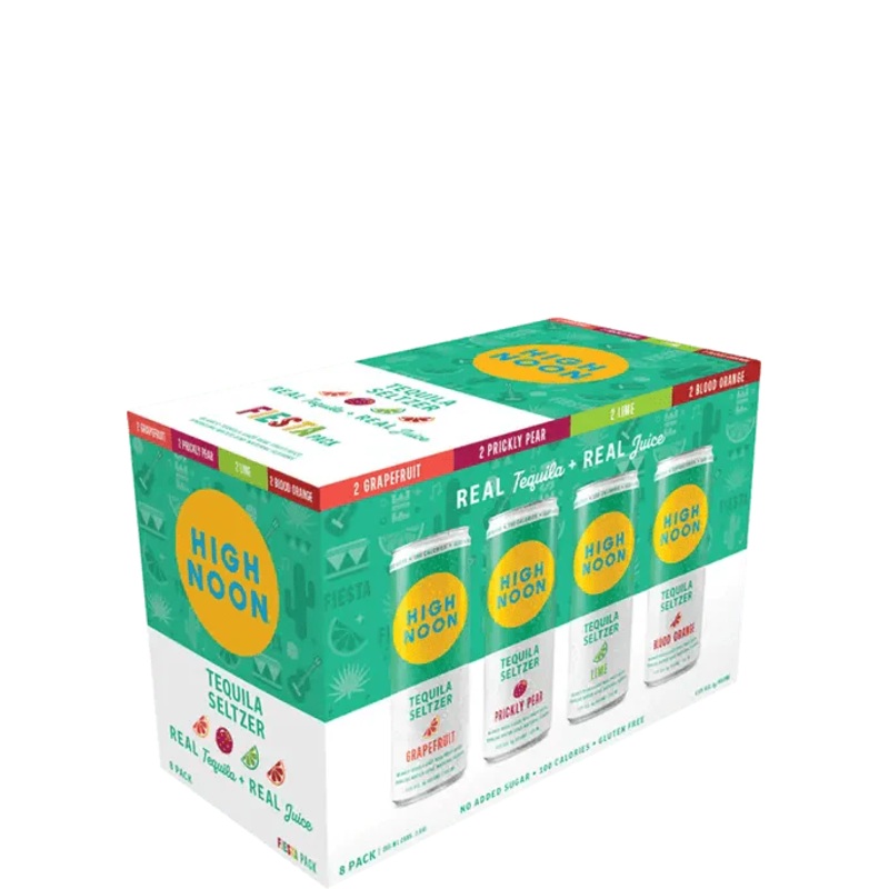 High Noon Beverage Tequila Fiesta Variety 8 Pack Cans