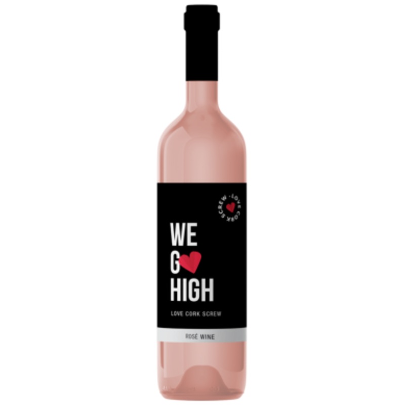 Love Cork Screw Go Hgh Rose Nv