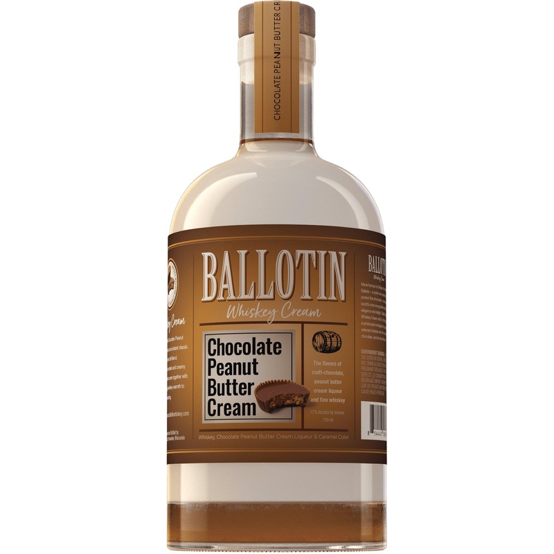 Ballotin Chocolate Peanut Butter Whiskey Cream (750Ml)