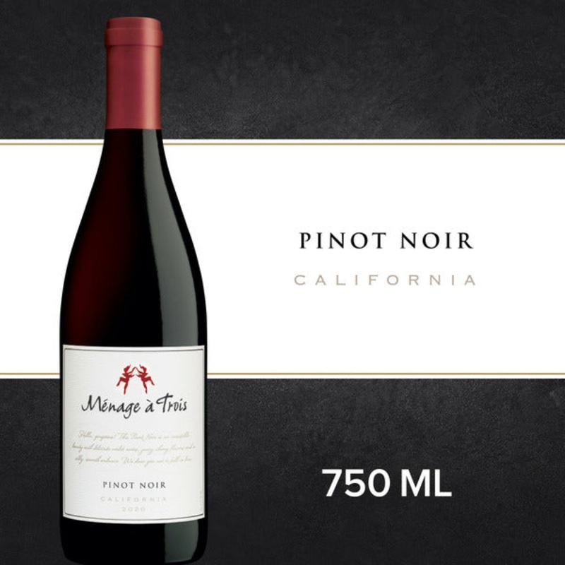 Menage A Trois Pinot Noir 750ml