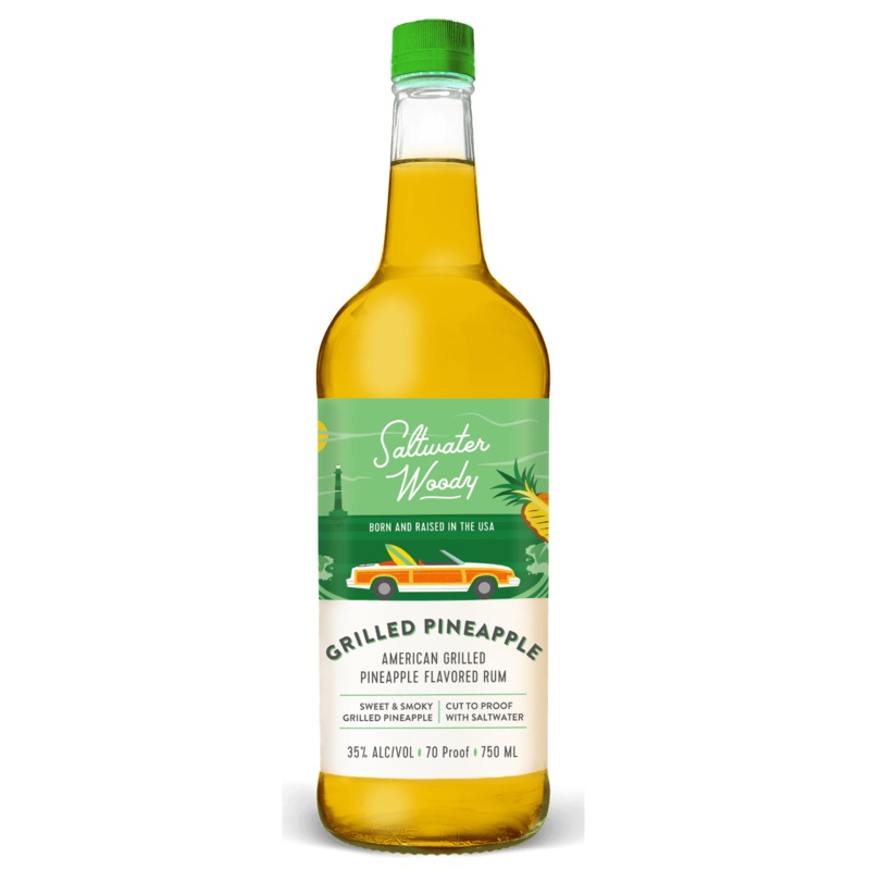 Saltwater Woody Grilled Pineapple (750Ml)