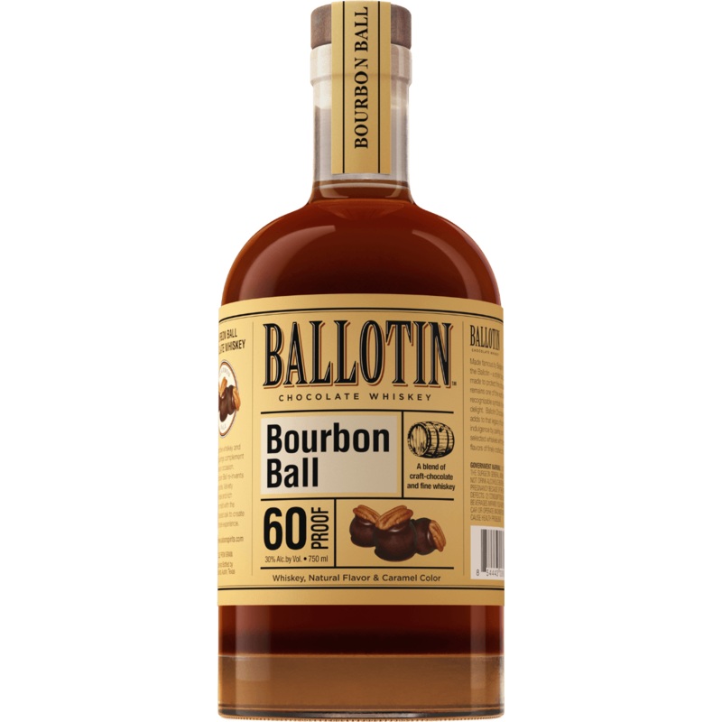 Ballotin Bourbon Ball Chocolate Whiskey (750Ml)